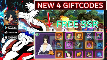 Six Paths Legend New 4 Giftcodes - Free SSR Sasuke Naruto RPG Game Android