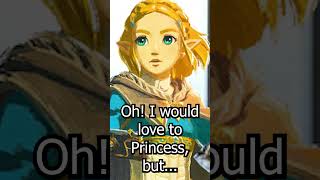 Link Doesn't Smooch #zelda #mastersword #totk #zeldasword #tearsofthekingdom #zeldabotw #link #botw