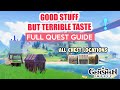 Good Stuff, But Terrible Taste FULL QUEST GUIDE | Genshin Impact Fontaine 4.0 Update