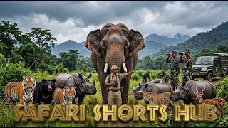 Jungle Safari Wild Elephant,Rhino,Tiger SafariShortsHub Live Stream
