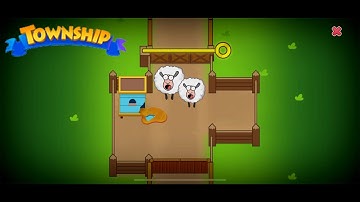 TOWNSHIP MINI PUZZLE AD GAME /SAVE THE SHEEP Android , IOS # 2