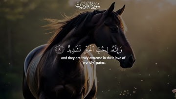 تلاوة روعه الكاملة 🎧💚سورة العاديات القارئ عبد الرحمن مسعد ||Surah Al Adiyat ||Abdel Rahman Mossad