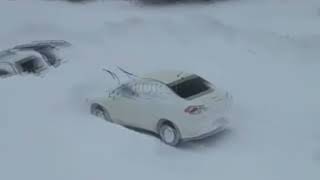 Russia is in snow captivity! A mad blizzard hit Bashkiria!