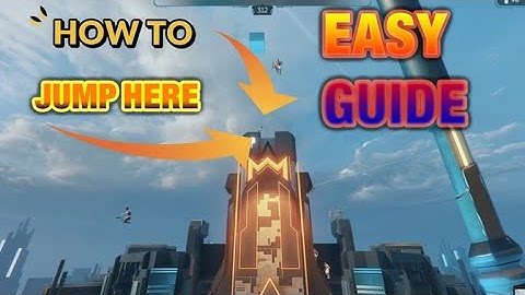 HOW TO JUMP ON THE HIGHEST TOWER IN HYPERSCAPE / jumping on highest tower/ Hyper scape jumping high