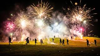 Firecracker Battle on Bikes