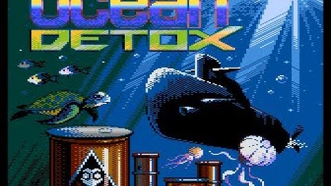 OCEAN DETOX !! ATARI 800 XL - AN AWESOME  GAME !