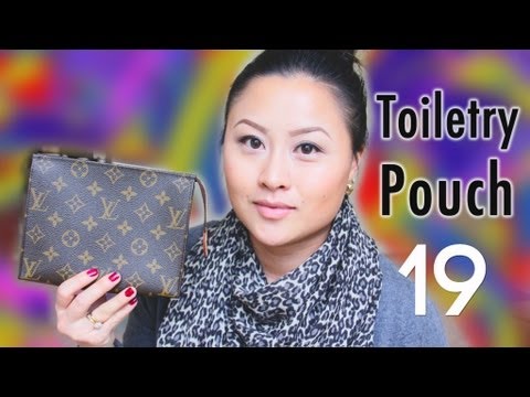 Louis Vuitton Toiletry Pouch 19 Review - YouTube