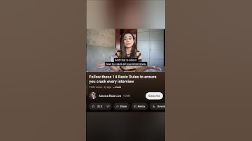 Interview Tips For Freshers #shorts #interview #preparation #job #study #students #company