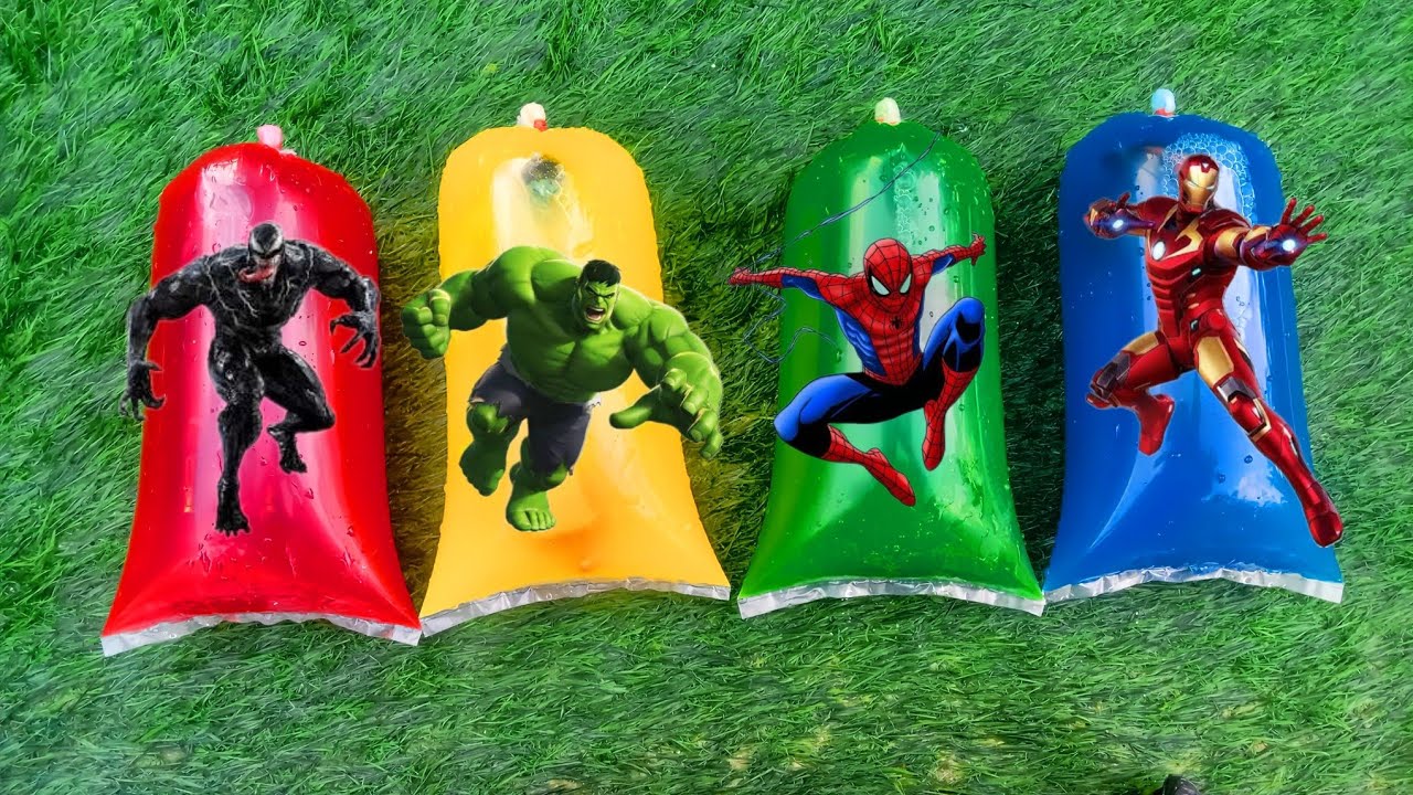 AVENGERS SUPERHERO STORY, MARVEL'S SPIDER MAN 2 VS HULK, CAPTAIN AMERICA VS THOR, VENOM VS SPIDEY