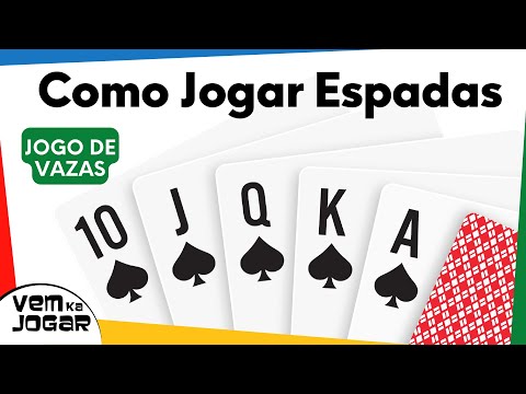 COMO JOGAR COPAS - JOGO DE BARALHO DE VAZAS 