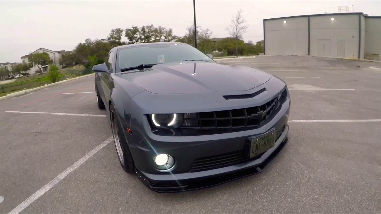Camaro SS Full 3 Straight Pipe Crackling And Popping No Cats Camaro SS Full 3 Straight Pipe Crackling And Popping No Cats