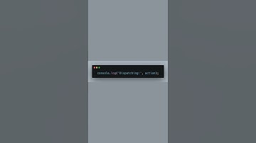 Build Redux Logger Middleware #ReduxTutorial