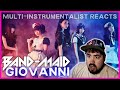 BAND-MAID BLOWS MY MIND AGAIN! 'Giovanni' | Musician Reaction + Analysis