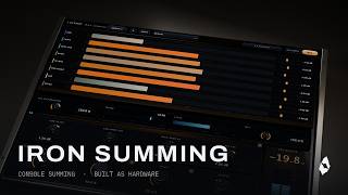 Iron Summing as Hardware: Console Summing Plugin for the Mix Bus, Running (VST3, AU, AAX)
