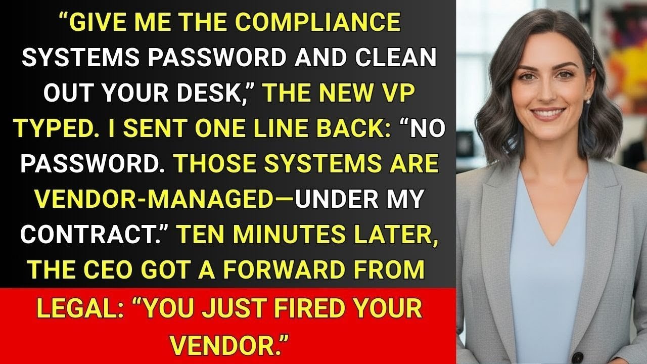 They Fired Her Like Staff—A Vendor. Legal Stepped In and Changed Everything