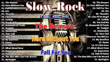 Slow Rock Ballads 70s, 80s, 90s - Scorpions, Aerosmith, Bon Jovi, U2, Ledzeppelin ...