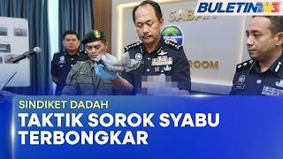Sindiket Dadah  Taktik Sorok Dalam Kotak Arak Terbongkar 30kg Syabu Dirdanas