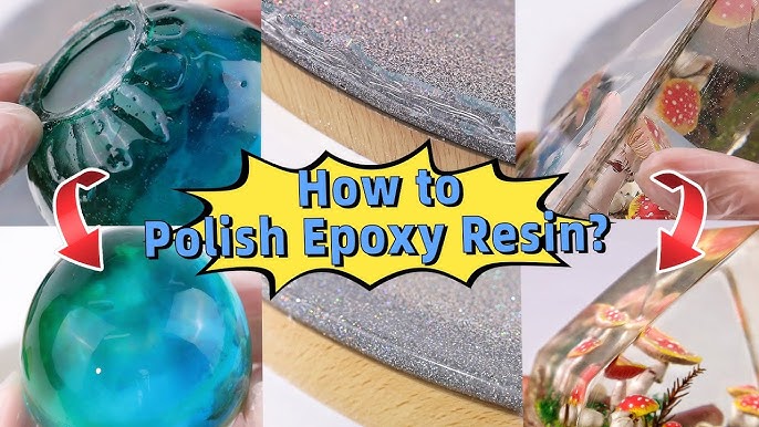 How to Sand and Polish Epoxy Resin / RESIN ART 