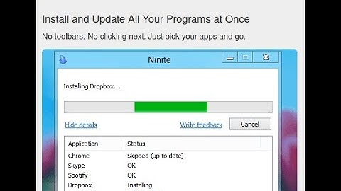 Ninite.com - Package Manager for Windows, Install and Update your programs easily, one click