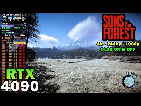 Sons of the Forest | RTX 4090 | Ryzen 9 7950X | 4K - 1440p - 1080p | Ultra Settings