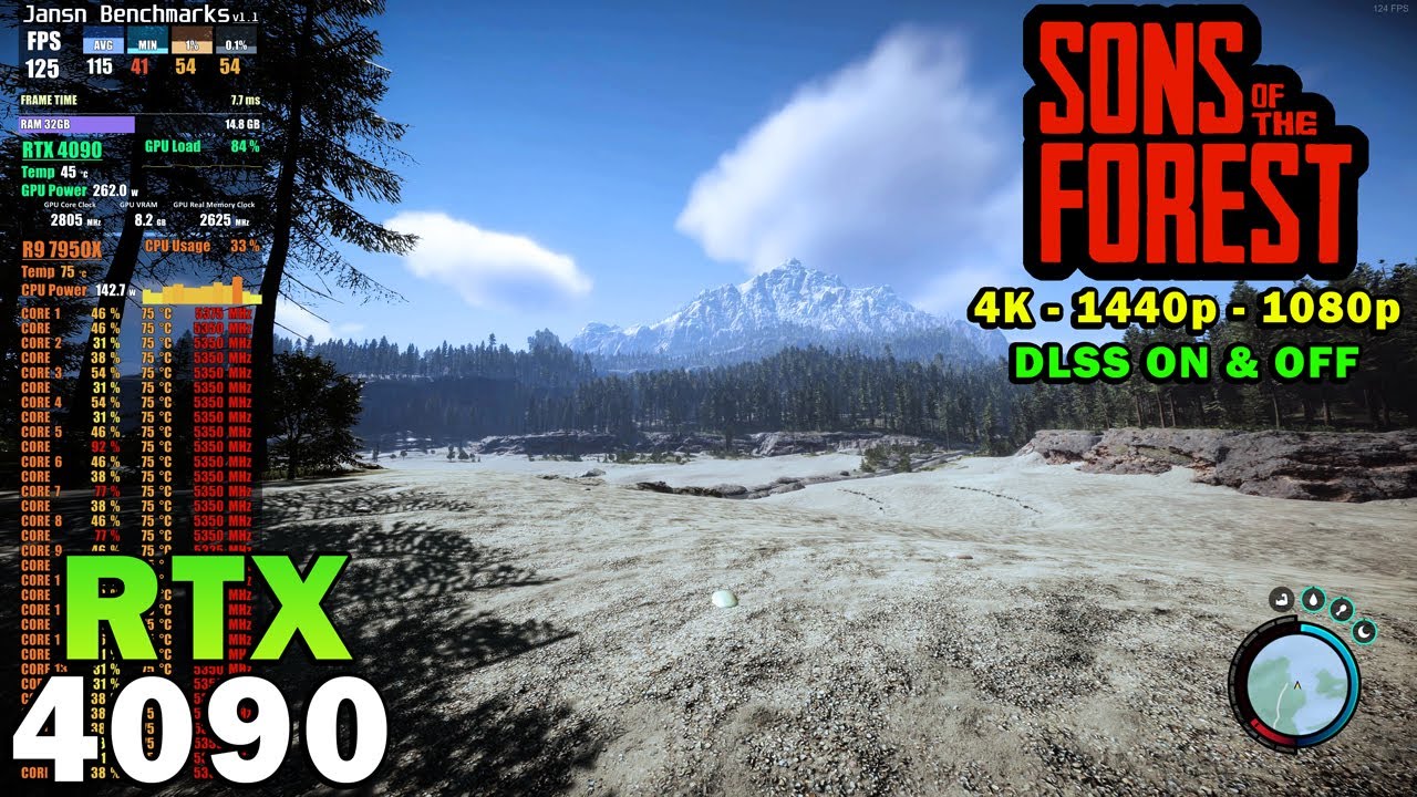 Sons of the Forest NEW 3 Minutes Exclusive gameplay PC RTX (4K 60FPS HDR) 