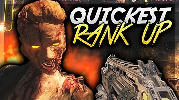 Black Ops 3 Zombies: VERY FAST WEAPON/LEVEL RANK UP METHOD!