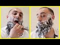 Straight Shaving A 12 Month Beard ASMR
