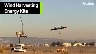 The kite that harvests the wind