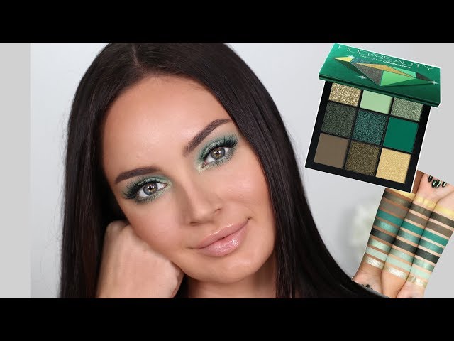 Huda Beauty Emerald Obsessions Palette Tutorial! \\ Chloe Morello