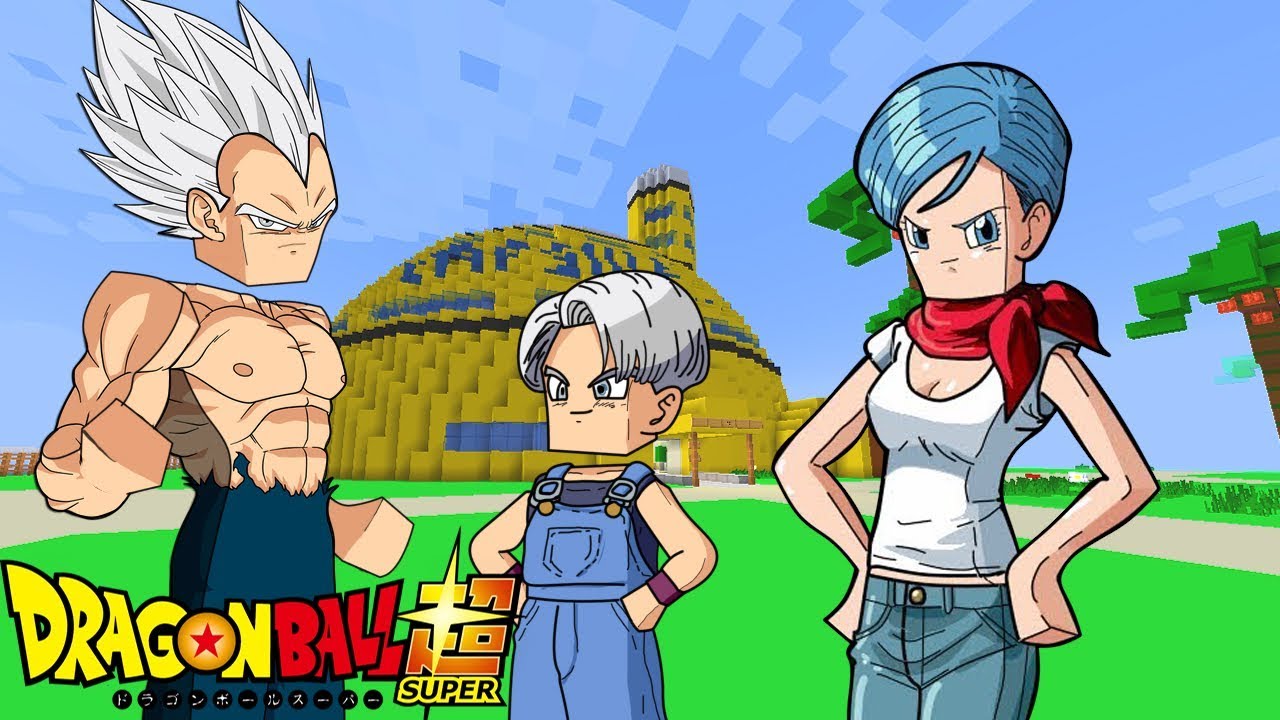 Minecraft - Who's Your Family? O FILHO do VEGETA e BULMA ! DRAGON BALL  SUPER 