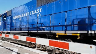 FEC Train 920 - New Haven Crossing - Melbourne, Florida