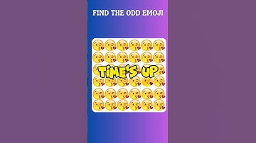 Find the Odd One - Number and Letter Quiz | #shorts #emoji #numbers