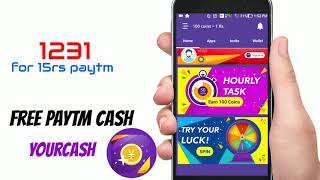 Yourcash app || earn 500rs paytm cash || free bitcoin..!!! screenshot 5