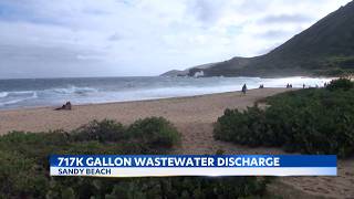 Tropical Storm Lala triggers wastewater spill at Sandy Beach