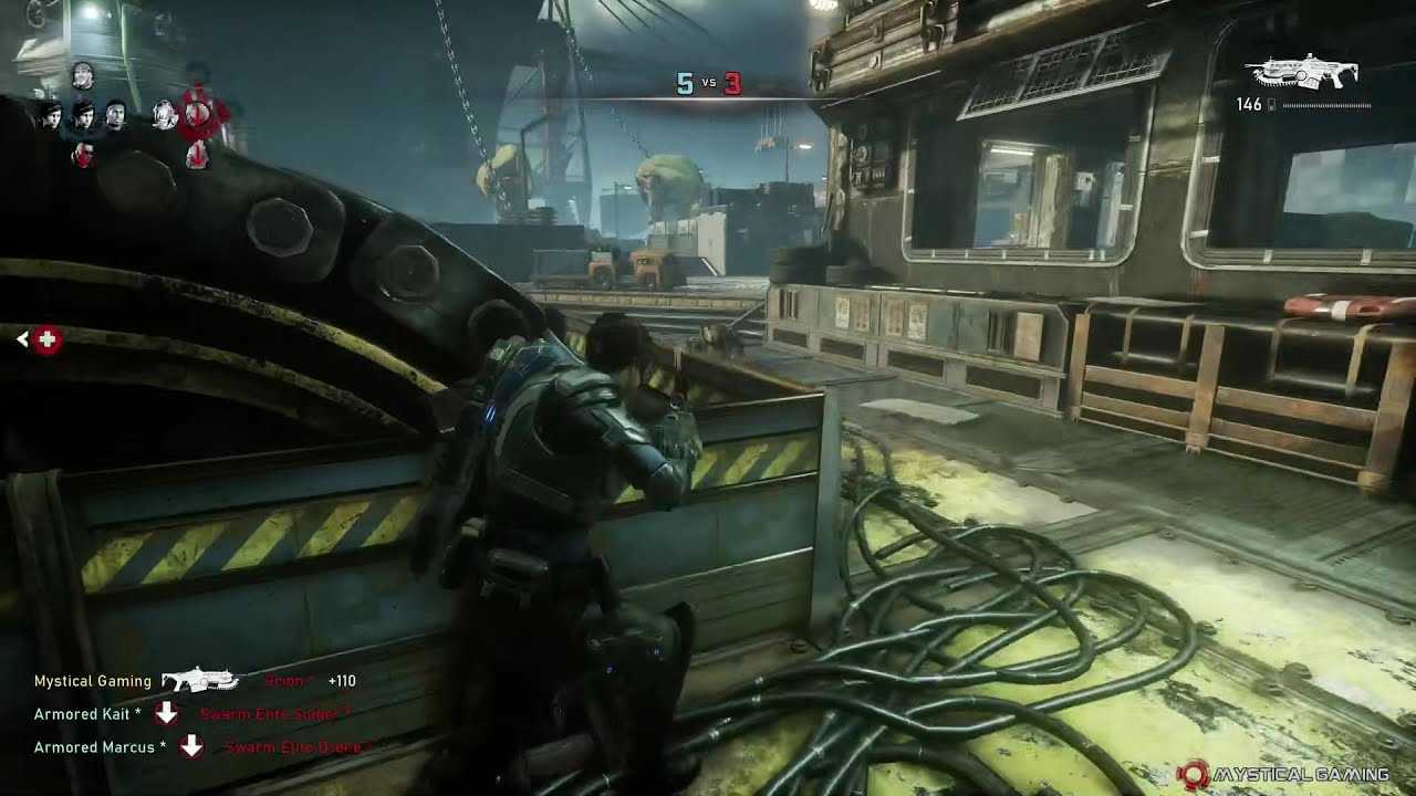 Gears 5 Dodgeball Harbor (XBOX ONE) YouTube