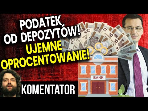 Stało Się! Będzie Ujemne Oprocentowanie Zwane: Podatek od Depozytów! Analiza Komentator Finanse Bank