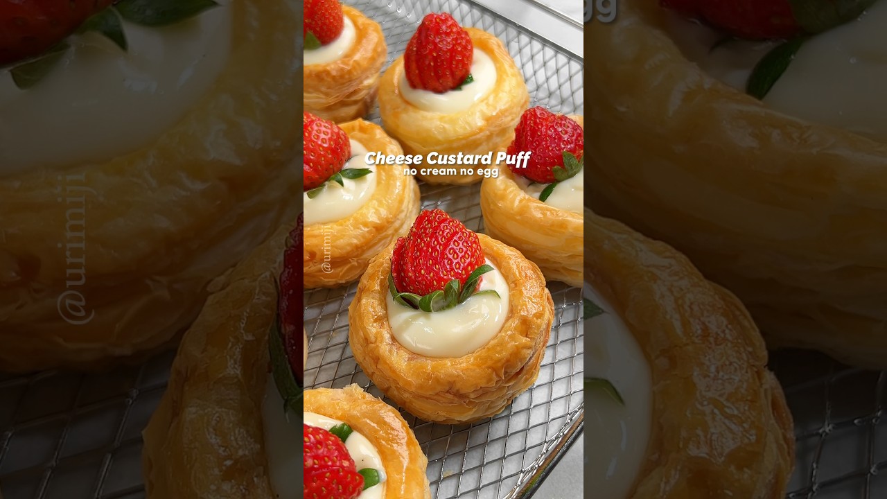 Cheese Custard Puff 