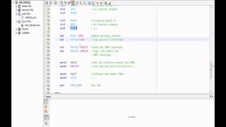 PIC18F Assembly Language LED Chase Program Tutorial