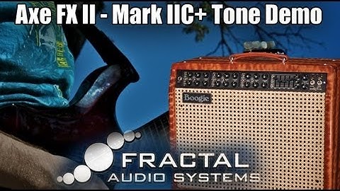 Sean Ashe - Axe FX II : Mesa Mark V (IIC+) Tone Demonstration