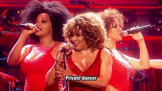 Tina Turner - Private Dancer | LIVE 4K (with lyrics) 2009