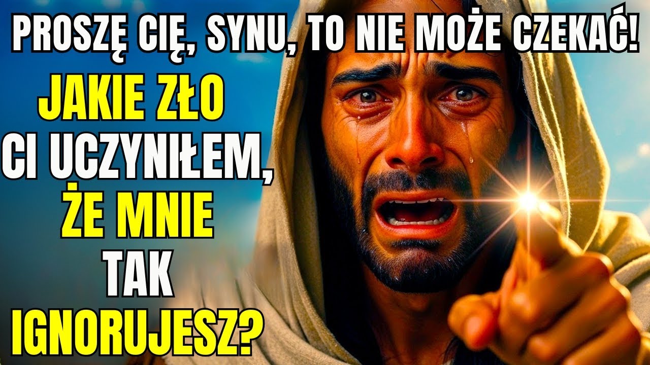 BÓG WOŁA NIE CZEKAJ ANI MINUTY WIĘCEJ… OTWÓRZ TO TERAZ!