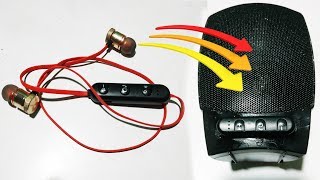 Bluetooth earphone convert to Bluetooth Sound Box or Loudspeaker
