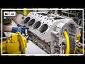 V8 ENGINE - Car Factory Production Assembly Line