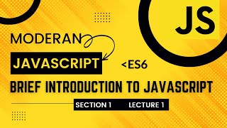 Famous A Brief Introduction to JavaScript | The Complete Modern JavaScript Course| Section 1  Lecture 1 Wealth