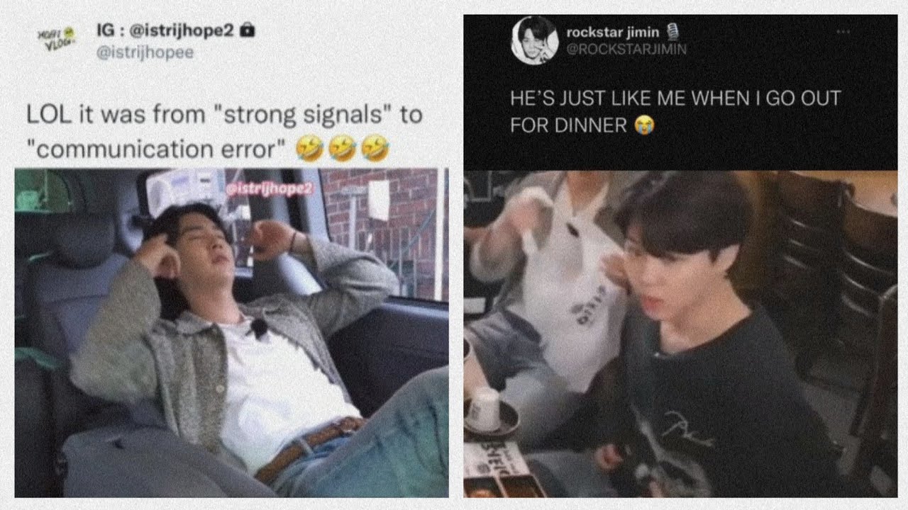 bts army tweets because the 