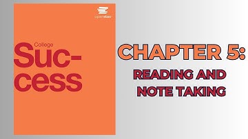 OpenStax College Success (Audiobook) - Chapter 5: Reading and Note Taking