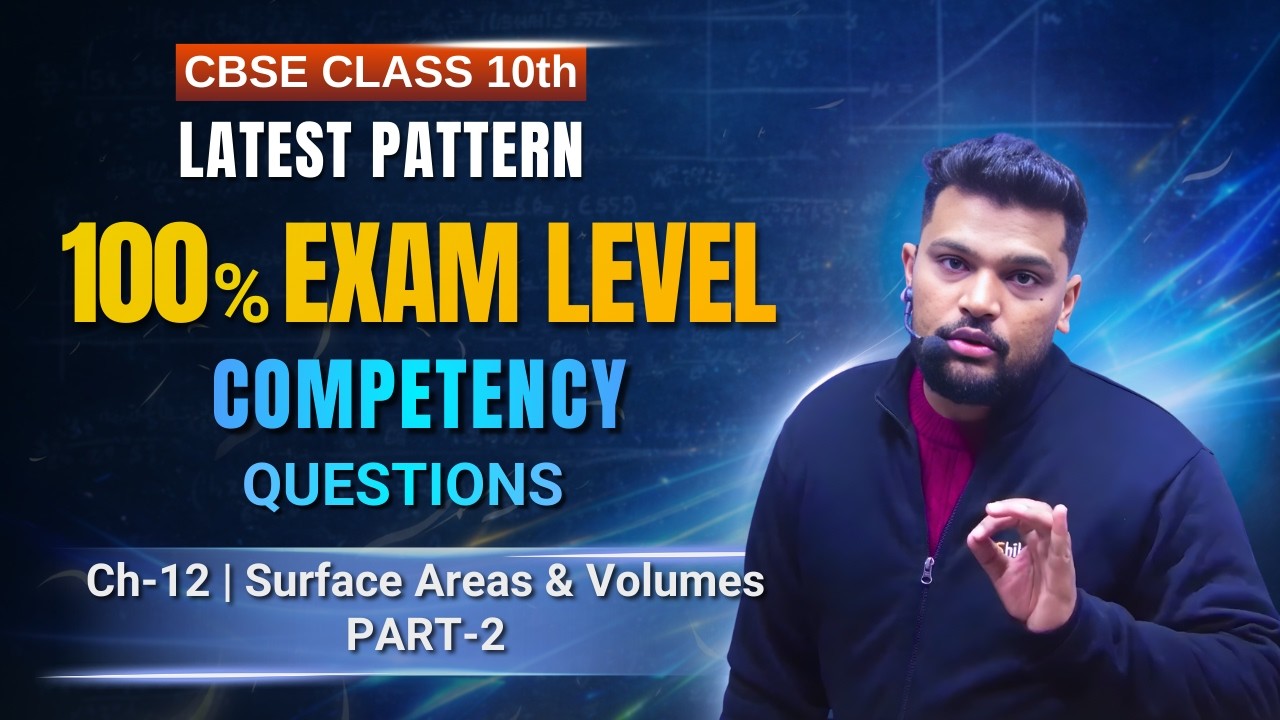 Volume of Combination of Solids | Class 10 Ch-12 P-2 | CBSE Competency-Based Boards 2026 #class10
