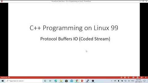 C++ Programming on Linux -  Protocol Buffers I/O Package Coded Stream