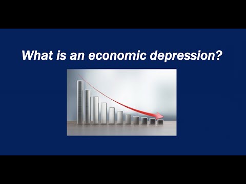 What is an economic depression?