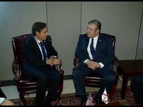 საქართველოს პრემიერ-მინისტრი აშშ-ის სახელმწიფო მდივნის მოადგილეს შეხვდა